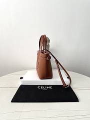 Fortok CELINE Mini Cabas Anaïs Cuir Triomphe In Grained Calfskin Leather Tan 20.5×19×9cm - 6