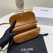 Fortok Celine Wallet on Strap in Triomphe Canvas and Smooth Lambskin 20 X 11.5cm - 2