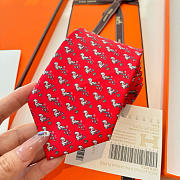 Fortok Hermes Sliding Jockey Twillbi tie Red - 2