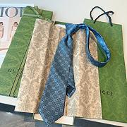 Fortok Gucci GG Tie Blue - 1