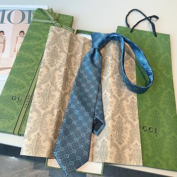 Fortok Gucci GG Tie Blue
