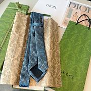 Fortok Gucci GG Tie Blue - 6