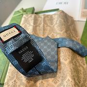 Fortok Gucci GG Tie Blue - 5
