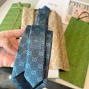 Fortok Gucci GG Tie Blue - 4