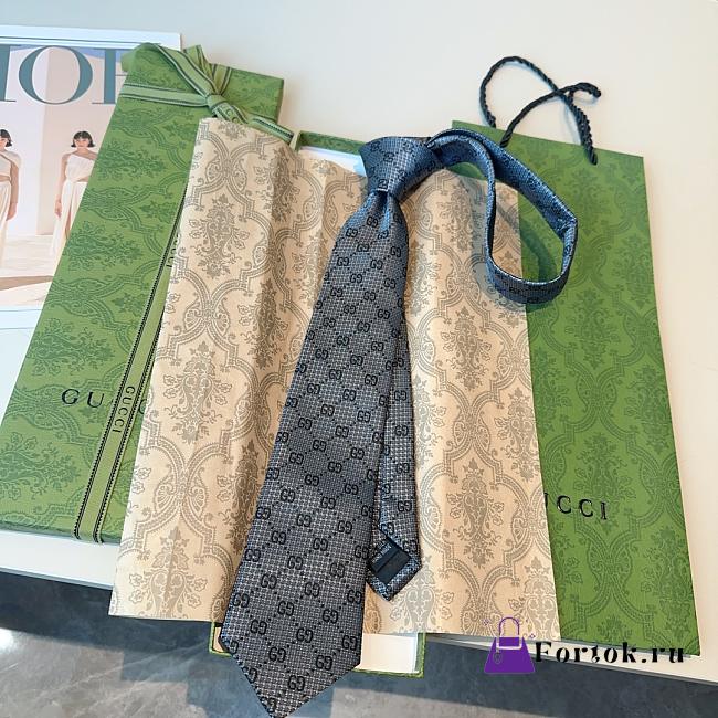 Fortok Gucci GG Tie Grey - 1