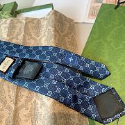 Fortok Gucci GG Tie Navy Blue - 2