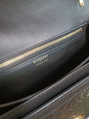 Fortok Burberry Quilted Monogram Lambskin TB Bag Black 25.5 - 6.5 - 18.5 cm - 4