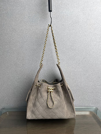 Fortok Chanel hobo bag Chanel 25 Small handbag in Brown 30*26*14cm