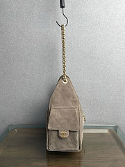 Fortok Chanel hobo bag Chanel 25 Small handbag in Brown 30*26*14cm - 3