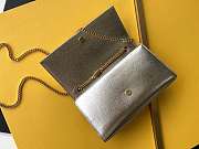 Fortok Saint Laurent YSL Kate Tassel Chain Wallet Gold 24x14.5x5.5cm - 4