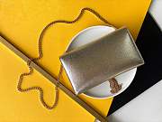 Fortok Saint Laurent YSL Kate Tassel Chain Wallet Gold 24x14.5x5.5cm - 3