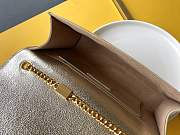 Fortok Saint Laurent YSL Kate Tassel Chain Wallet Gold 24x14.5x5.5cm - 2