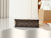 Fortok Louis Vuitton Monogram Lily Wallet On Chain Monogram 20.7 x 10.2 x 3.5 cm - 6