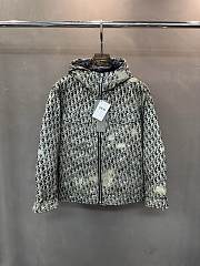 Fortok Dior Hooded Jacket Blue - 1