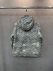 Fortok Dior Hooded Jacket Blue - 4