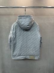 Fortok Dior Hooded Jacket Grey - 2