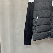 Fortok Moncler Padded Wool Zip-Up Cardigan Black - 4