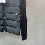 Fortok Moncler Padded Wool Zip-Up Cardigan Black - 3