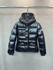 Fortok Moncler Glareins short down jacket with a hood Black  - 4