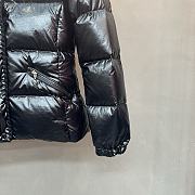 Fortok Moncler Glareins short down jacket with a hood Black  - 3