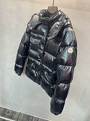 Fortok Moncler Glareins short down jacket with a hood Black  - 2