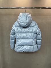 Fortok Moncler Glareins short down jacket with a hood Grey  - 6