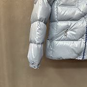 Fortok Moncler Glareins short down jacket with a hood Grey  - 5