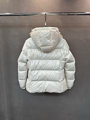 Fortok Moncler Glareins short down jacket with a hood White - 6