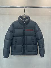 Fortok Prada puffer jacket in black - 1