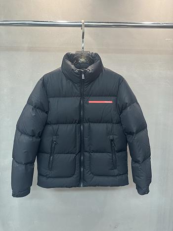 Fortok Prada puffer jacket in black