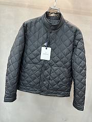 Fortok Moncler Oise Diamond-Quilted Short Down Jacket Black - 4