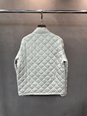 Fortok Moncler Oise Diamond-Quilted Short Down Jacket White - 2
