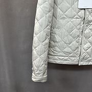 Fortok Moncler Oise Diamond-Quilted Short Down Jacket White - 3