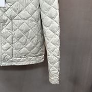 Fortok Moncler Oise Diamond-Quilted Short Down Jacket White - 5