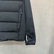 Fortok Moncler Grenoble logo-print padded jacket Black  - 6