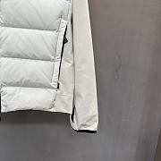Fortok Moncler Grenoble logo-print padded jacket White - 3