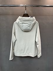 Fortok Moncler Grenoble logo-print padded jacket White - 4