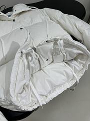 Fortok Prada Hood Padding Jacket White - 6