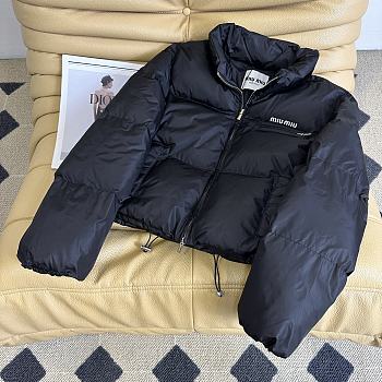 Fortok Miu Miu puffer jacket Black