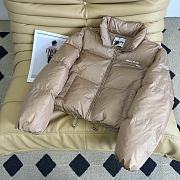 Fortok Miu Miu puffer jacket Brown - 1