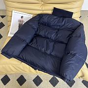 Fortok Celine Triomphe Soft Down Jacket Navy Blue - 2