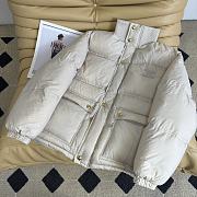 Fortok Celine Triomphe Soft Down Jacket Beige - 1