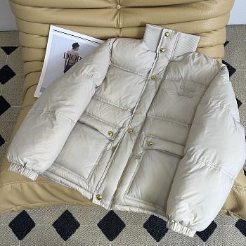Fortok Celine Triomphe Soft Down Jacket Beige