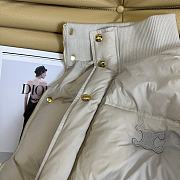 Fortok Celine Triomphe Soft Down Jacket Beige - 4