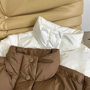 Fortok Moncler Selle 2-in-1 Short Down Jacket Brown - 3