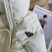 Fortok Prada white puffer jacket  - 4
