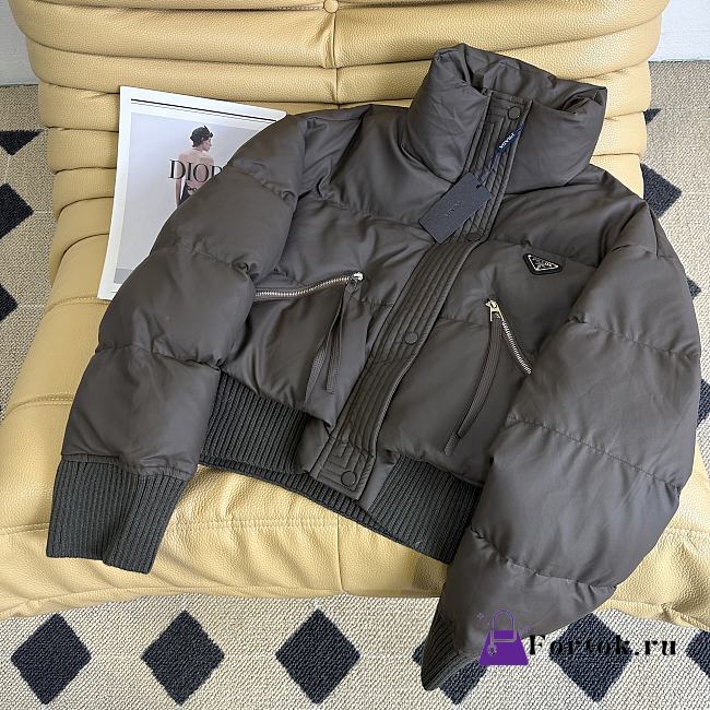 Fortok Prada Brown puffer jacket  - 1