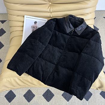 Fortok Miu Miu Corduroy Down Jacket Black