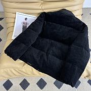 Fortok Miu Miu Corduroy Down Jacket Black - 3