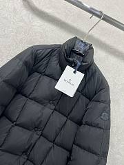 Fortok Moncler Cochevigne Square-Quilted Short Down Jacket Black - 3